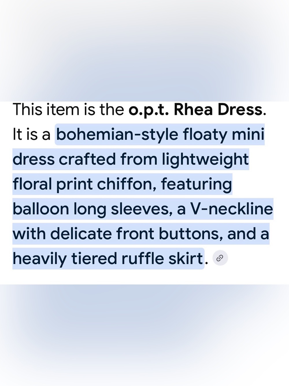 o.p.t. Rhea Dress - Picture 13 of 13